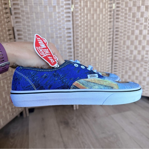 NWT Vans Limited Edition | Van Gogh Museum Self-Portrait Sneakers, Wmns US 9.5 - Picture 3 of 6